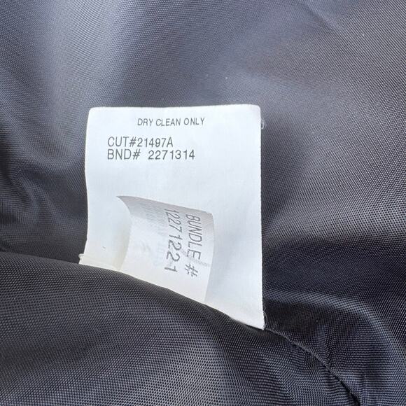 Chaps Blazer Boys Kids Sz 10 Regular Black Pinstripe Two Button Single Breasted - Picture 9 of 11